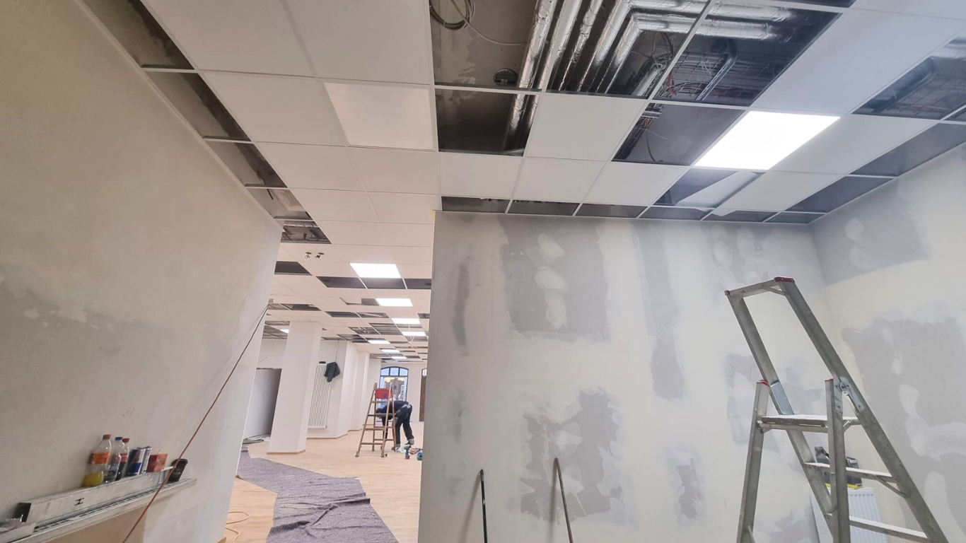 Stuckateurarbeiten bei einem Kunde